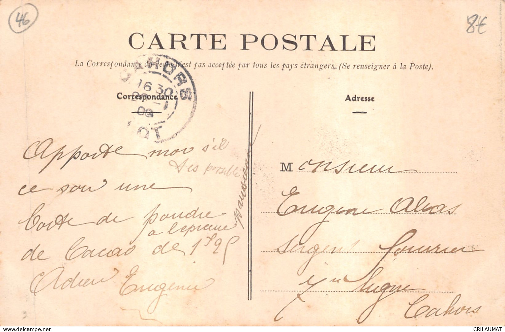 46-PUY L EVEQUE-GRANDE RUE-ANIMEE-N°6029-B/0201 - Other & Unclassified