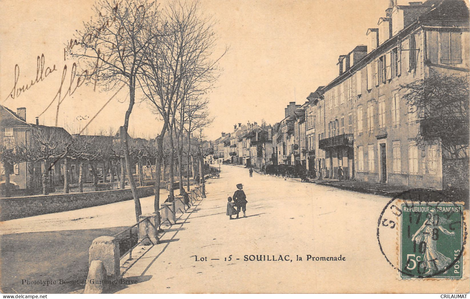 46-SOUILLAC-LA PROMENADE-N°6029-B/0209 - Souillac