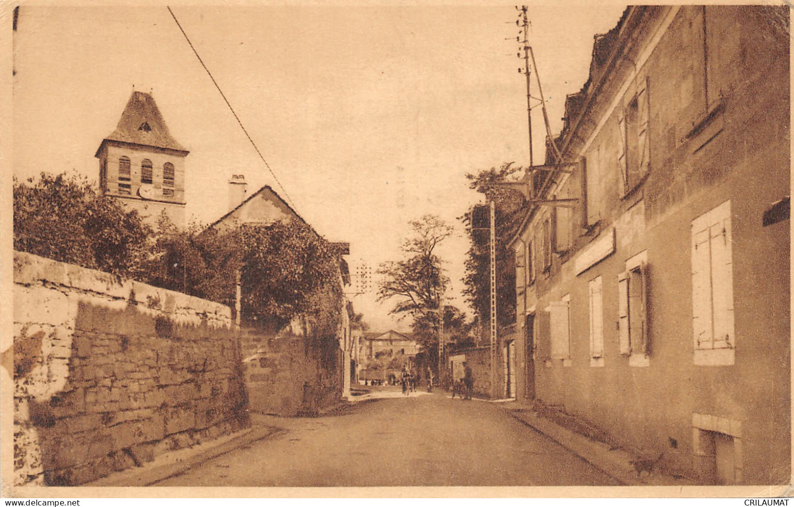 46-LACAPELLE MARIVAL-RUE DE LA GENDARMERIE-N°6029-B/0187 - Lacapelle Marival