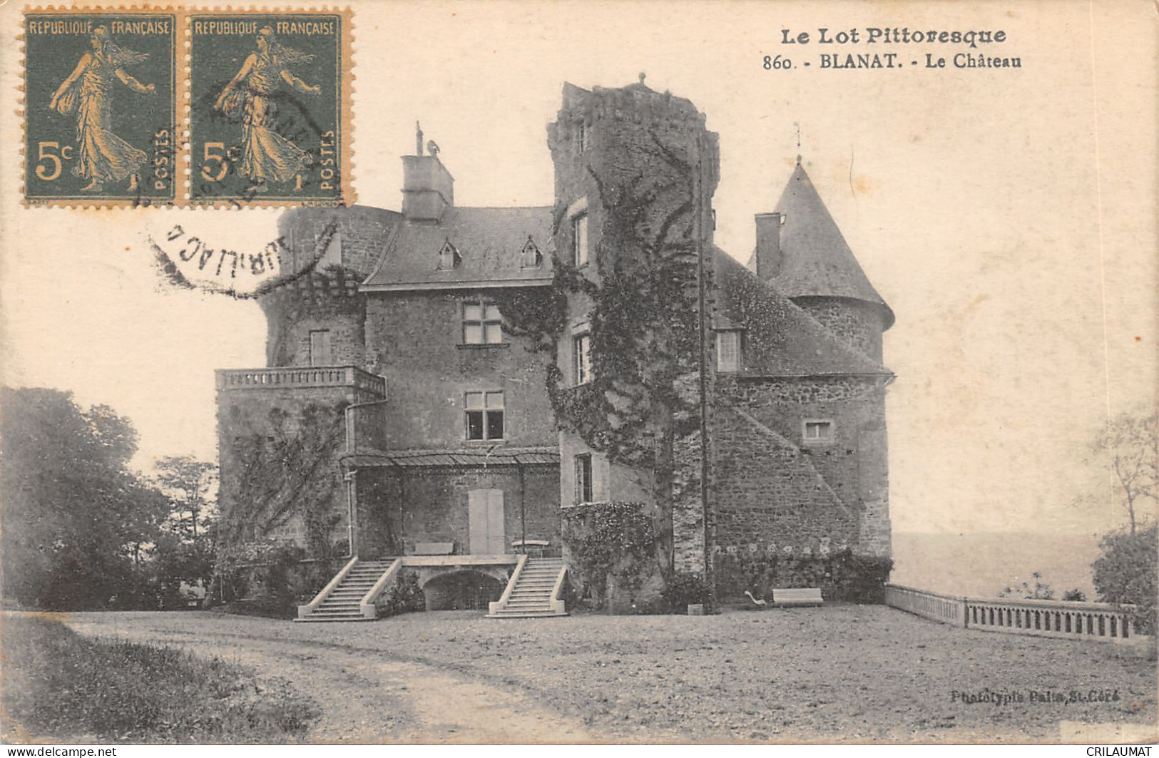 46-BLANAT-LE CHATEAU-N°6029-B/0179 - Other & Unclassified