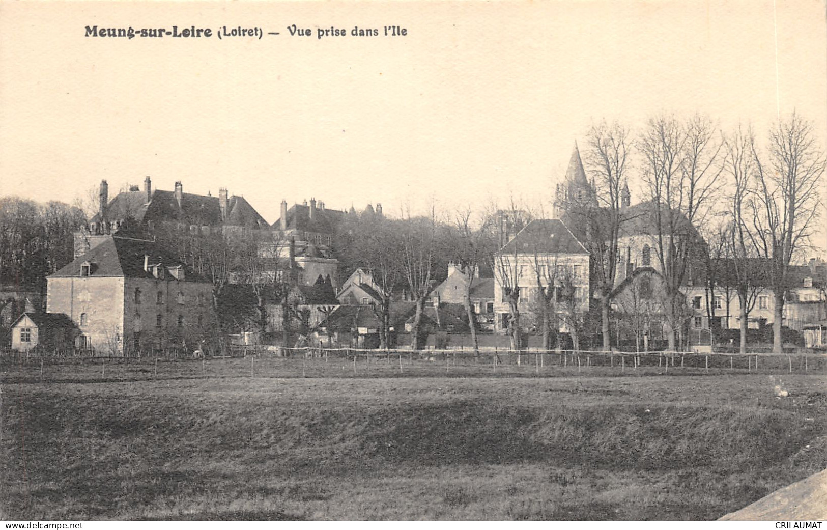 45-MOUNG SUR LOIRE-VUE GENERALE-N°6029-B/0015 - Autres & Non Classés