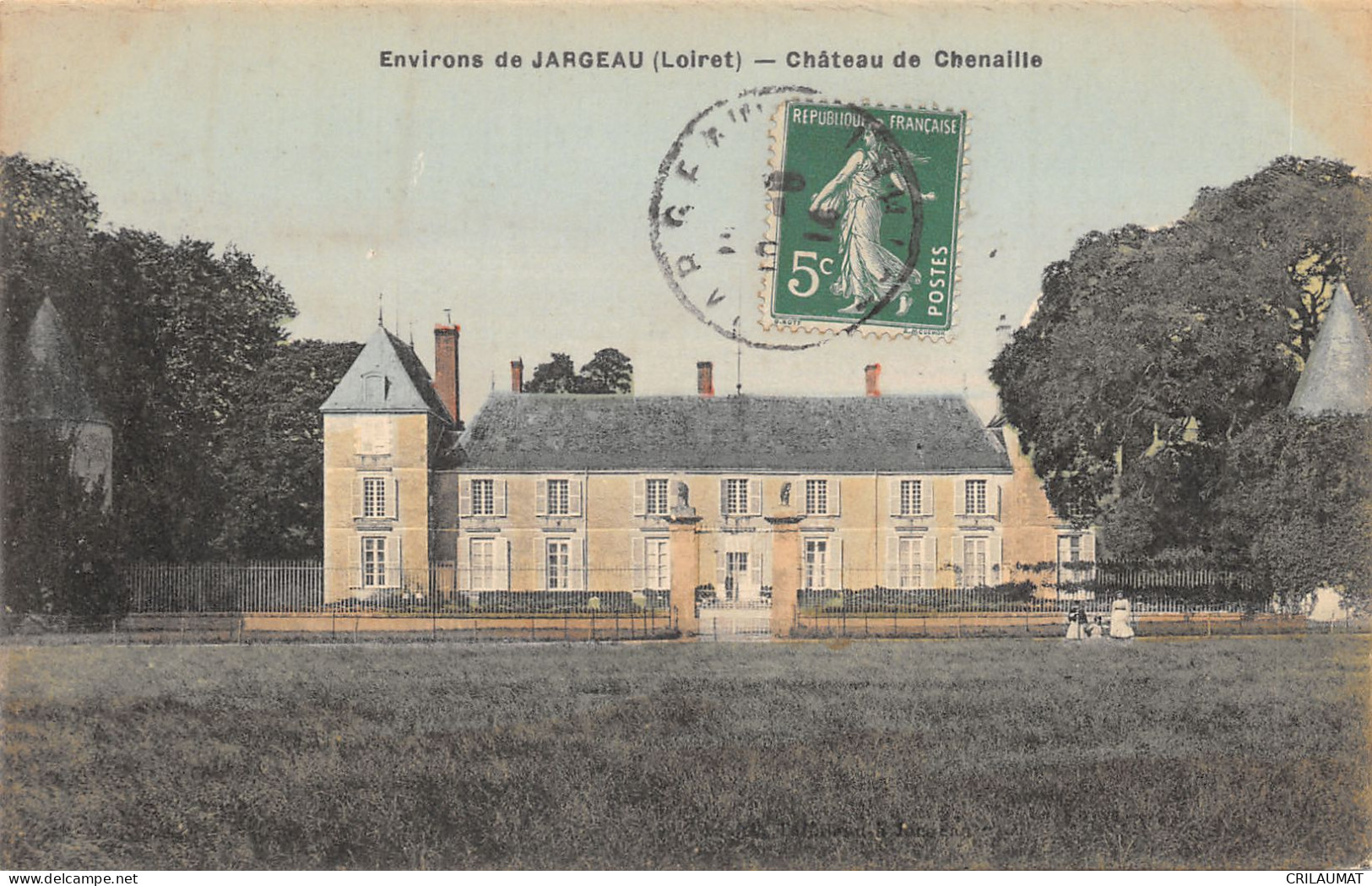 45-JARGEAU-CHATEAU DE CHENAILLE-N°6029-A/0381 - Jargeau