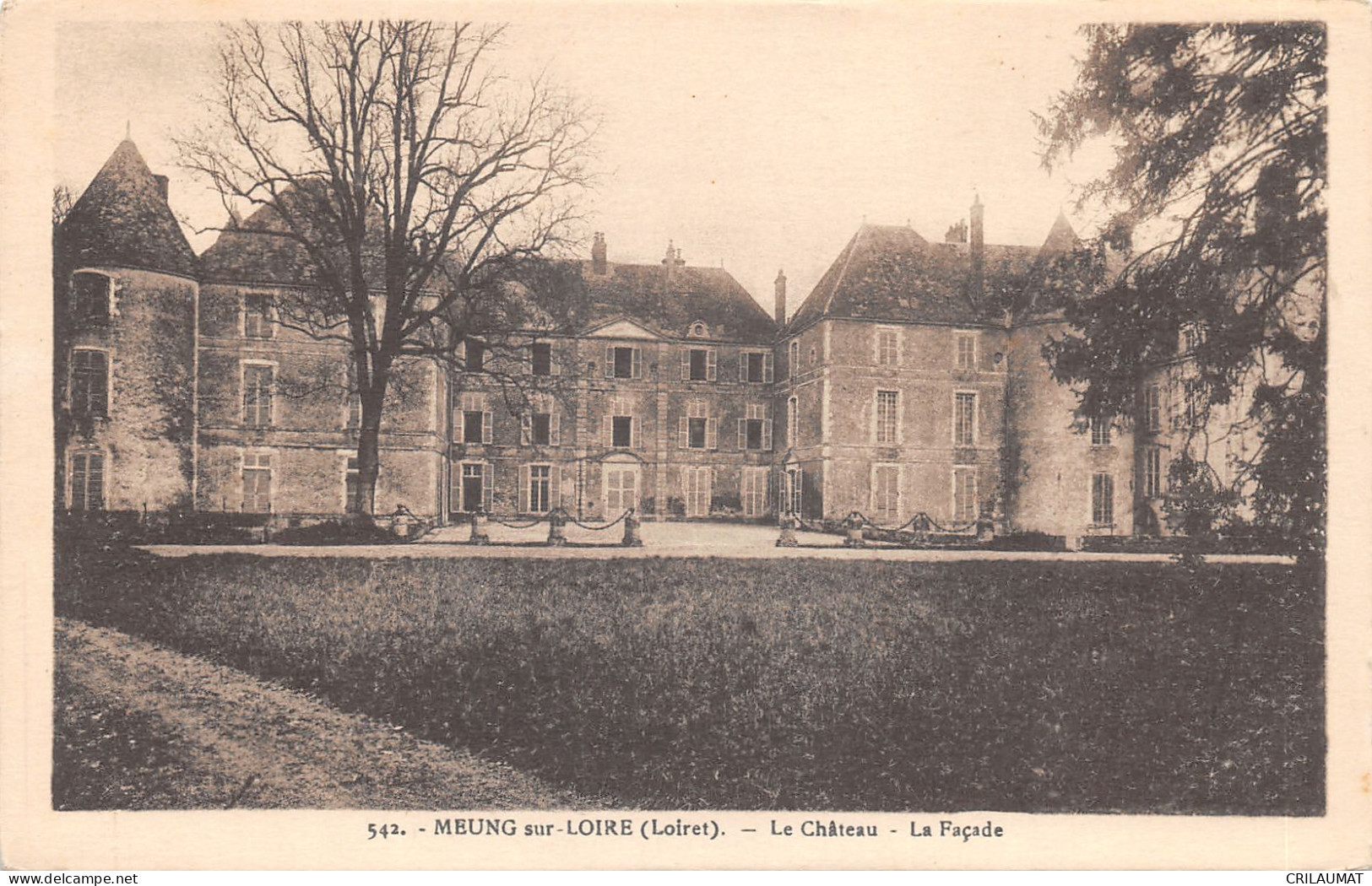 45-MEUNG SUR LOIRE-LE CHATEAU-N°6029-A/0369 - Autres & Non Classés