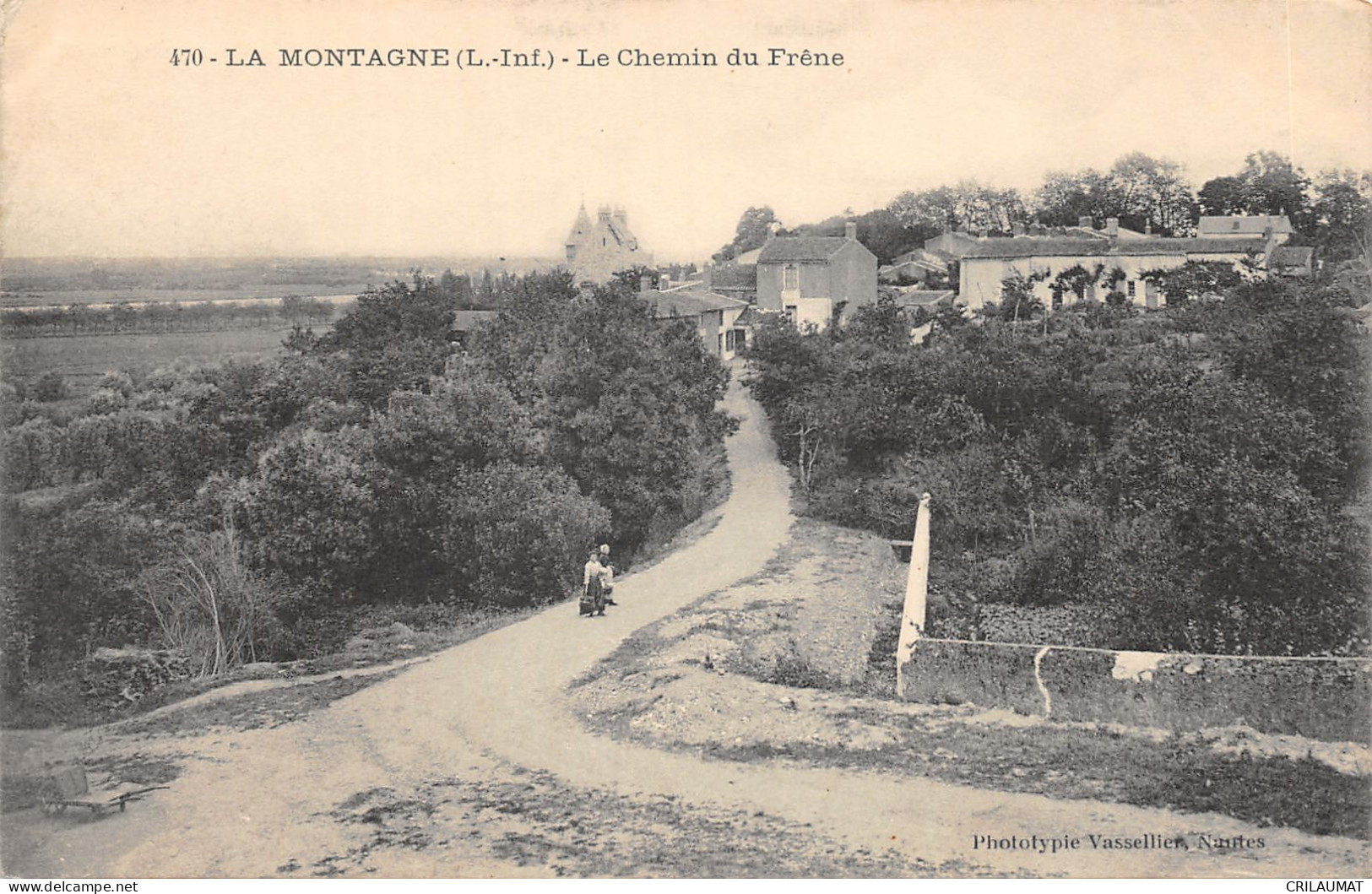 44-LA MONTAGNE-LE CHEMIN DU FRENE-N°6029-A/0245 - La Montagne