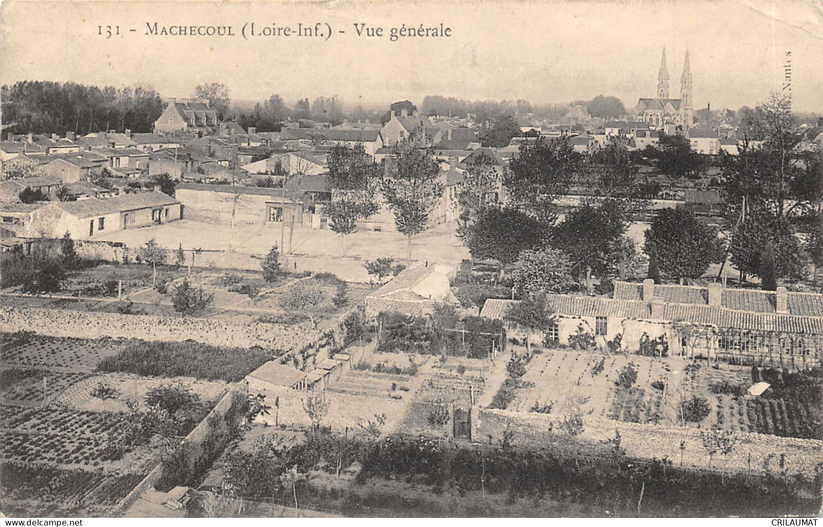 44-MACHECOUL-VUE GENERALE-N°6029-A/0247 - Machecoul