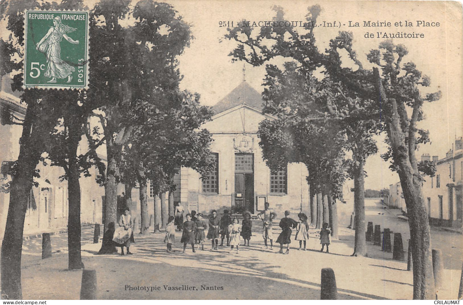 44-MACHECOUL-LA MAIRIE-N°6028-H/0381 - Machecoul