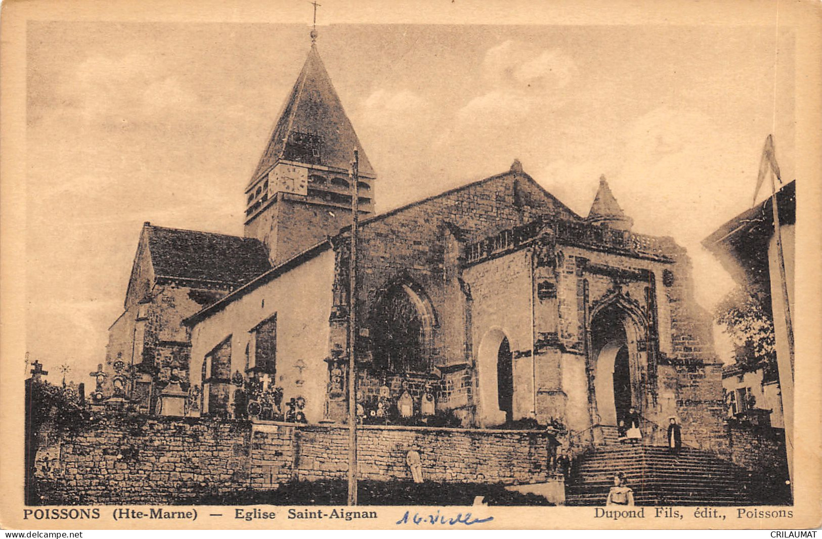 52-POISSONS-EGLISE SAINT AIGNAN-N°6029-D/0359 - Poissons