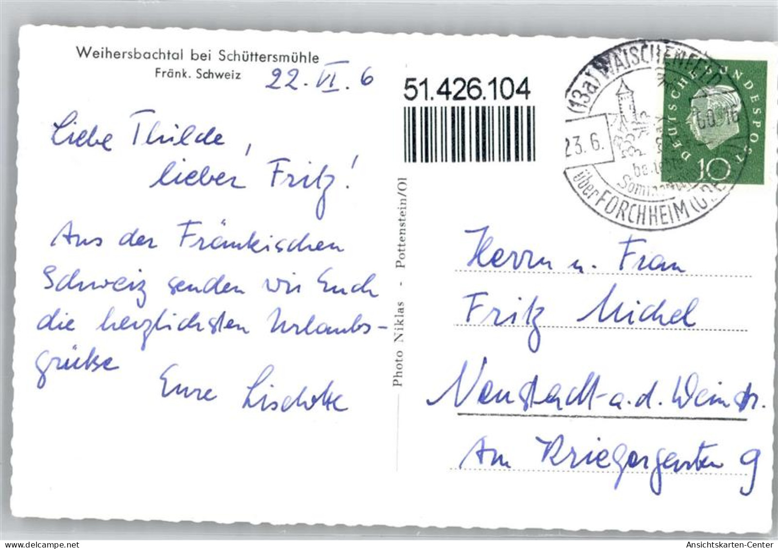 51426104 - Schuettersmuehle - Pottenstein