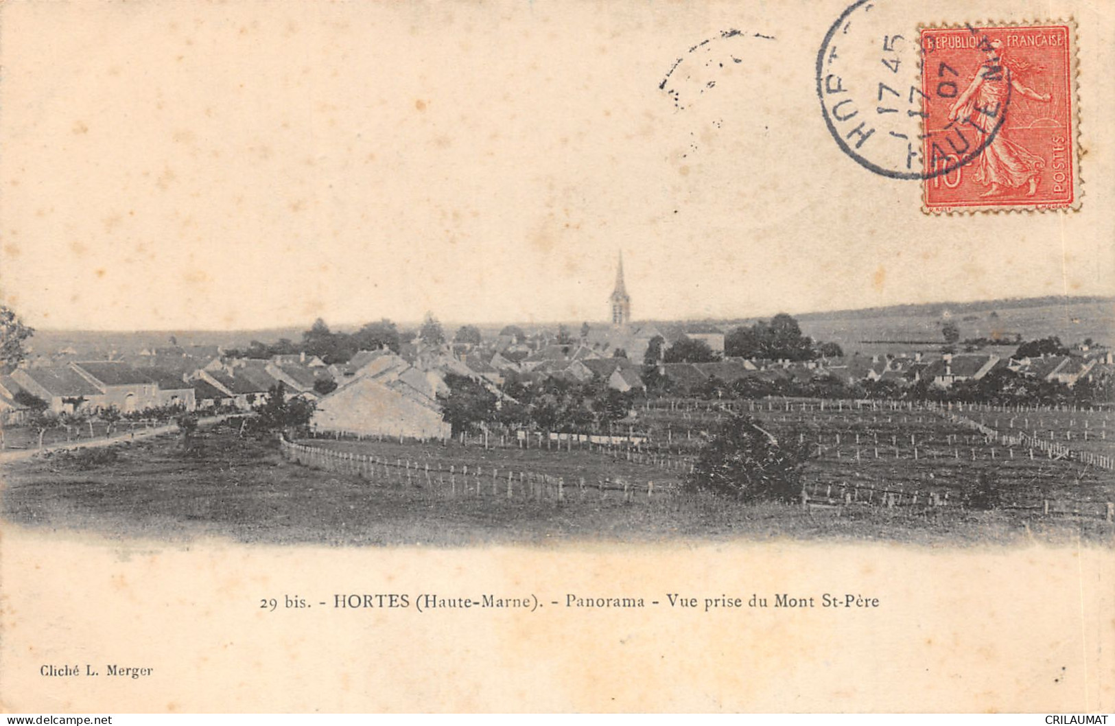 52-HORTES-PANORAMA-N°6029-D/0215 - Other & Unclassified