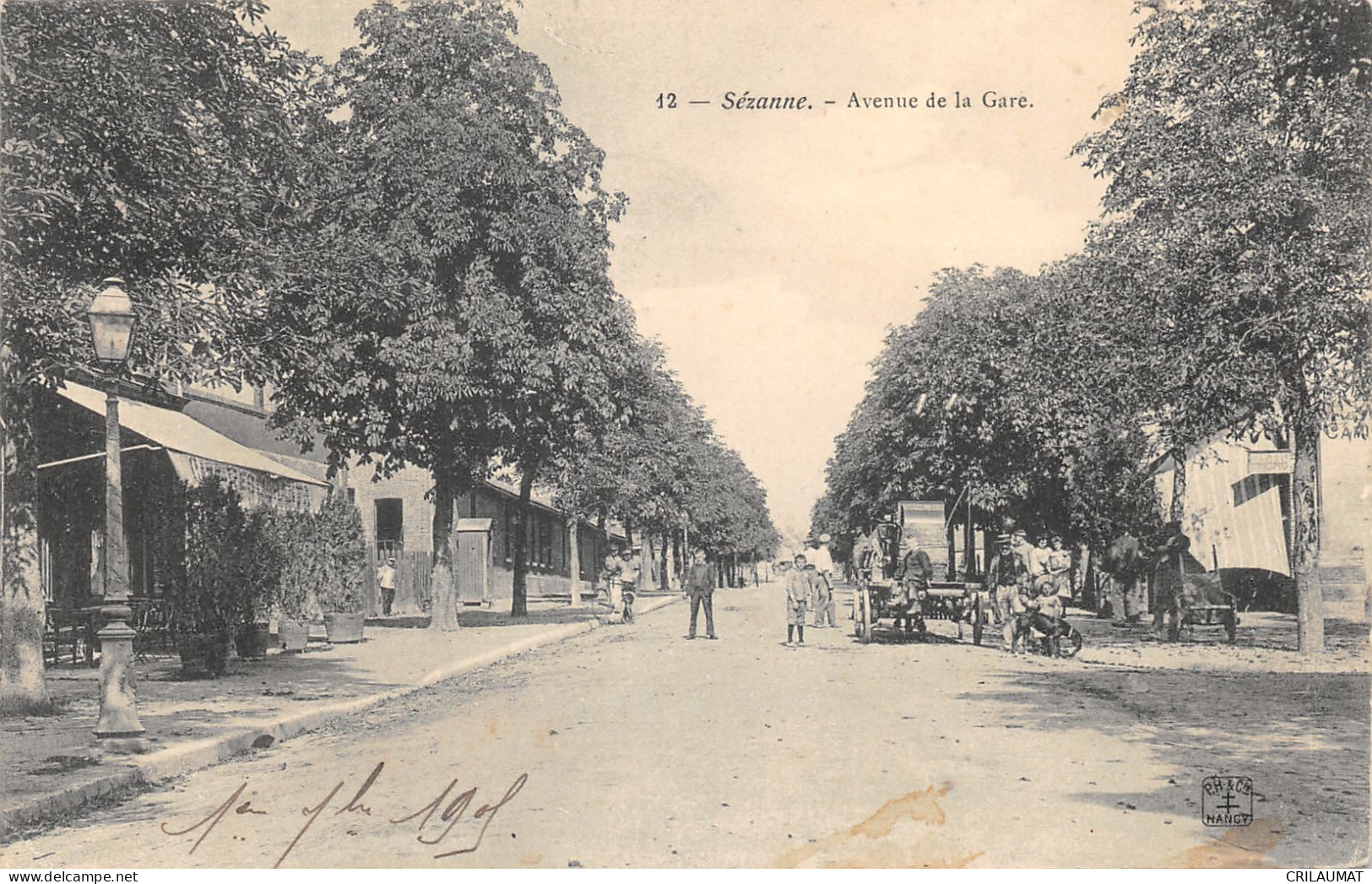 51-SEZANNE-AVENUE DE LA GARE-N°6029-D/0171 - Sezanne