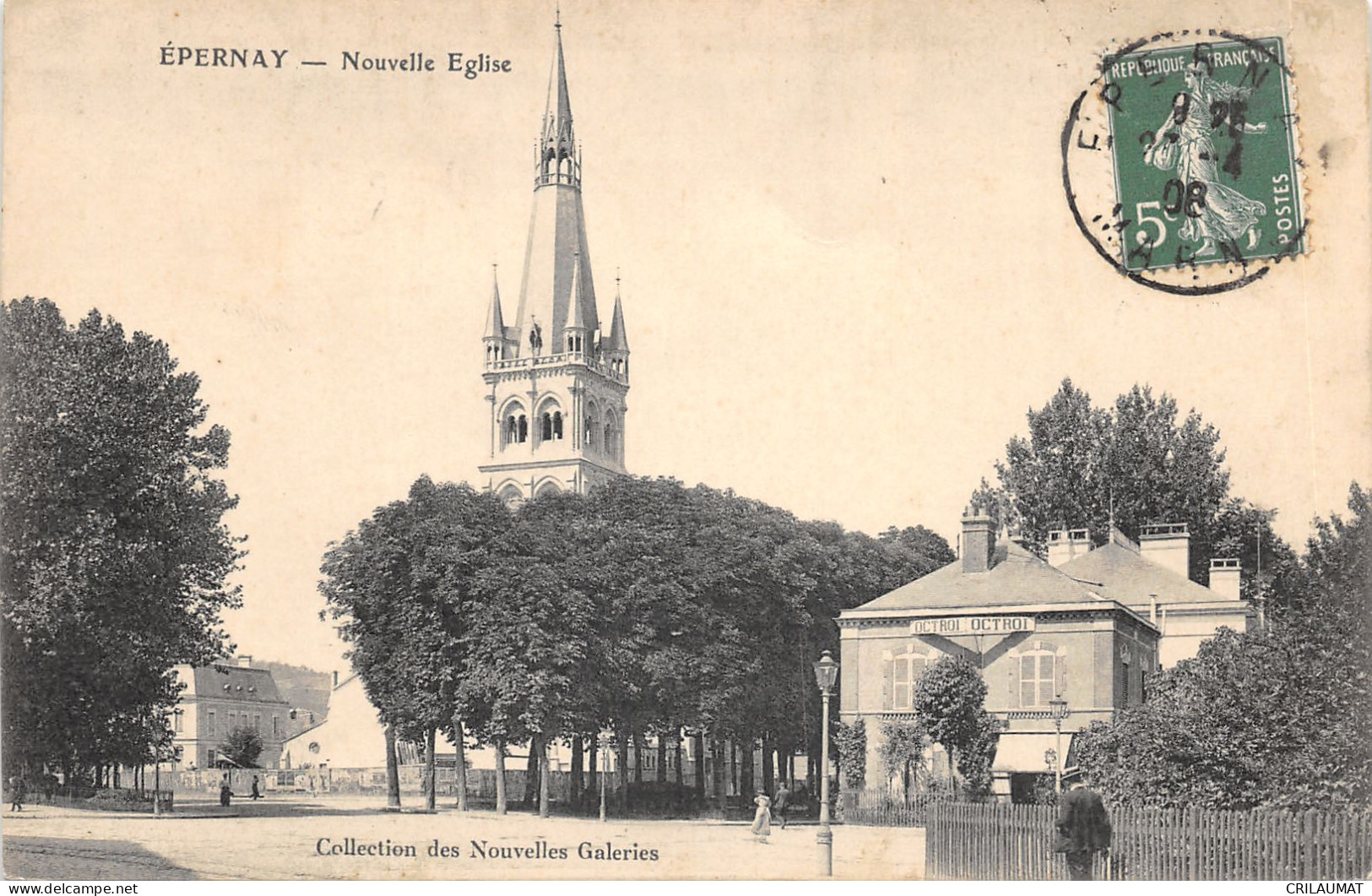 51-EPERNAY-NOUVELLE EGLISE-N°6029-D/0077 - Epernay