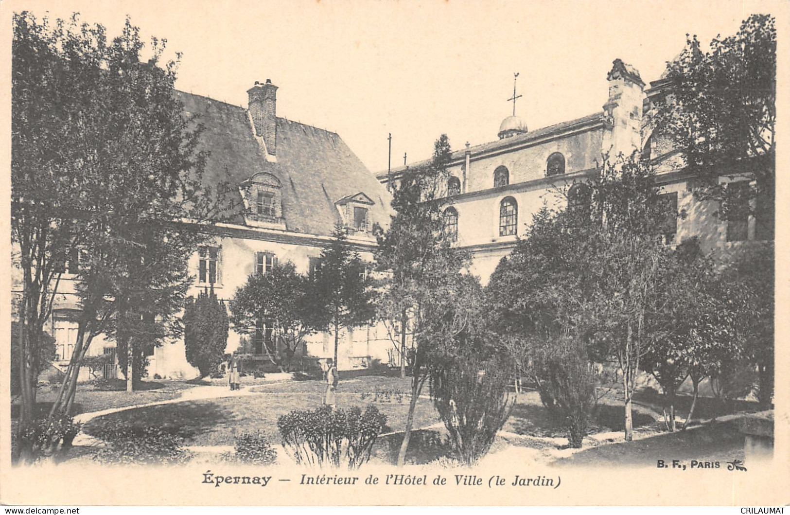 51-EPERNAY-INTERIEUR DE L HOTEL DE VILLE-N°6029-D/0065 - Epernay