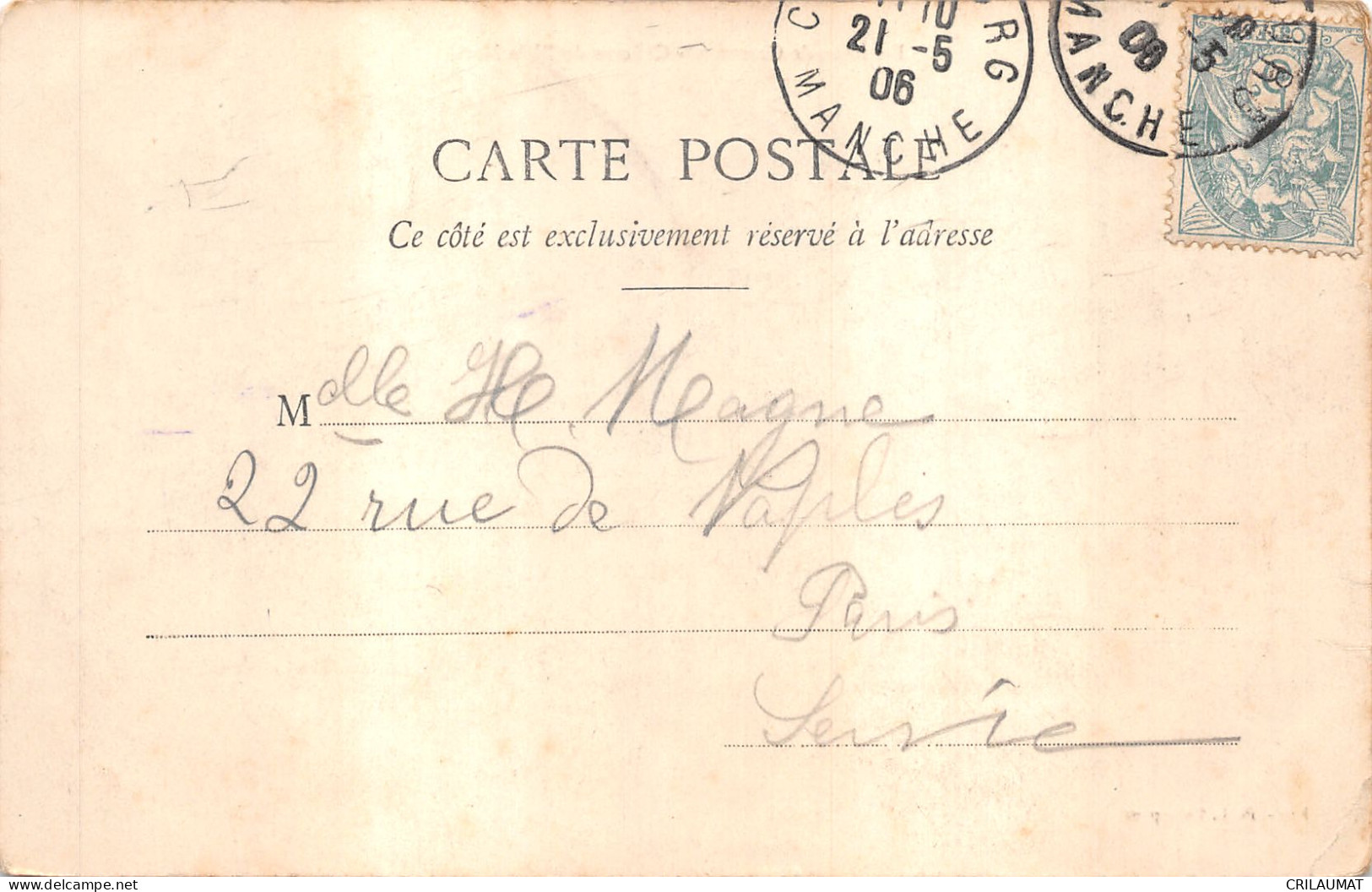 50-CARENTAN-CHATEAU DE L ISLE MARIE-N°6029-C/0361 - Carentan