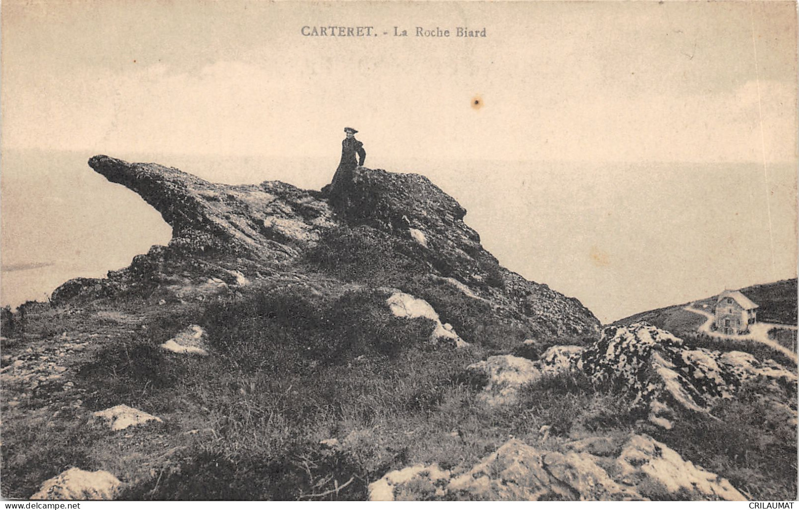 50-CARTERET-LA ROCHE BIARD-ANIMEE-N°6029-C/0113 - Carteret