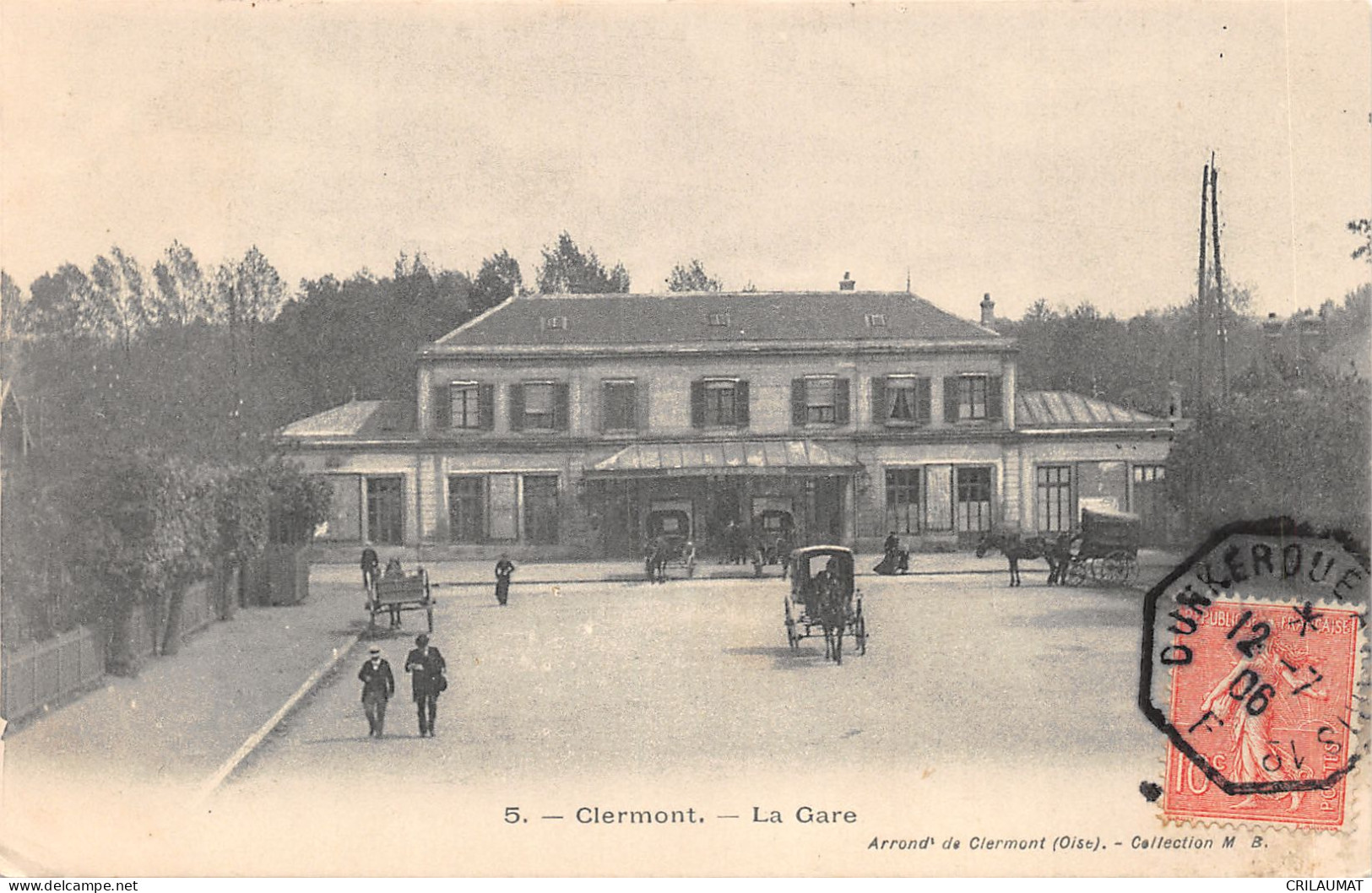 60-CLERMONT-LA GARE-N°6029-G/0283 - Clermont