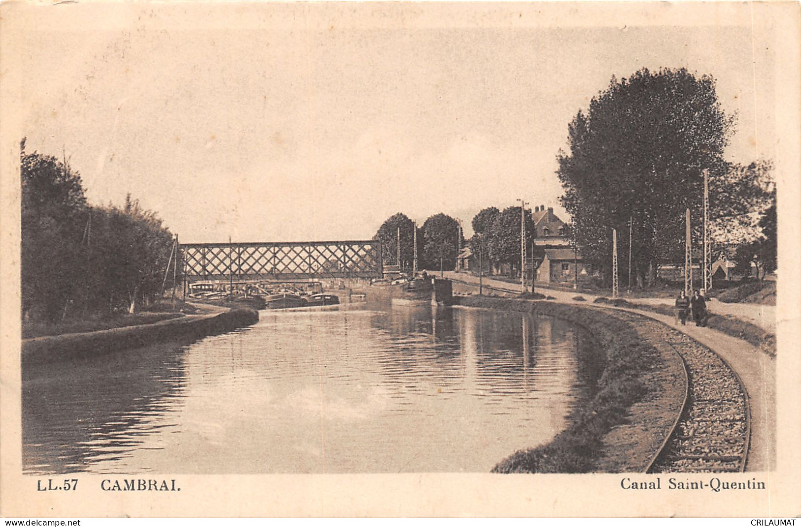 59-CAMBRAI-CANAL DE SAINT QUENTIN-N°6029-G/0073 - Cambrai