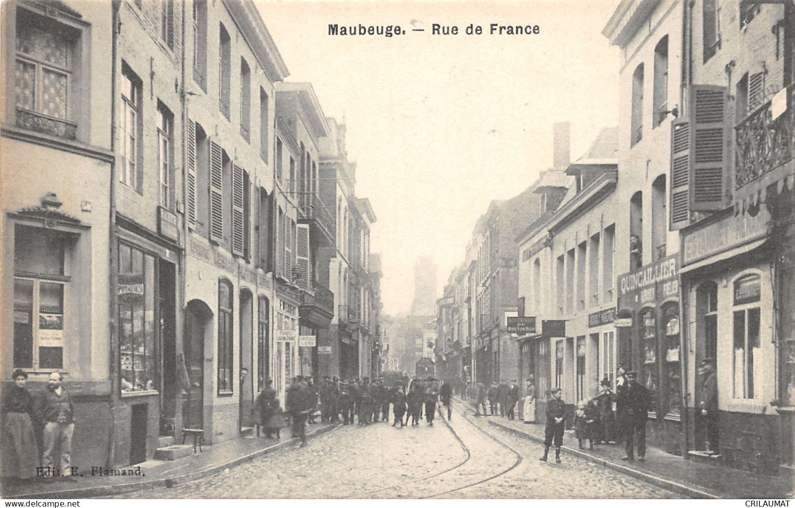 59-MAUBEUGE-RUE DE France-N°6029-G/0011 - Maubeuge