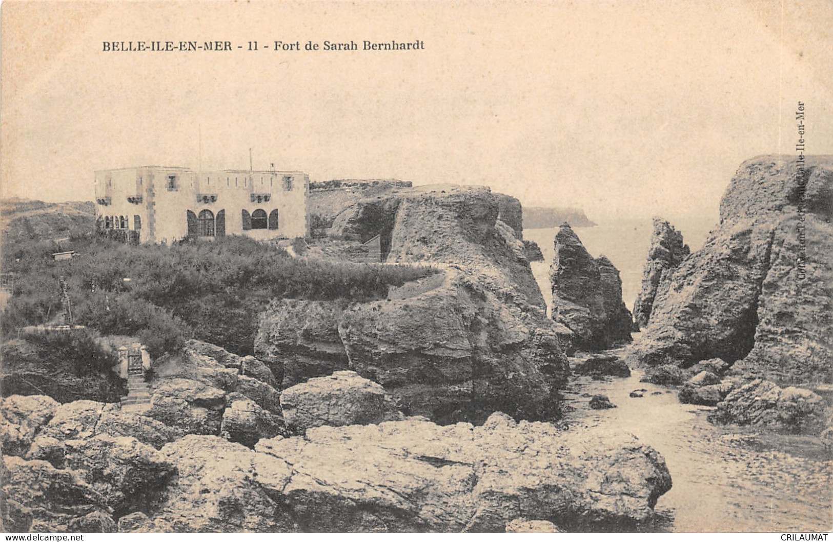56-BELLE ILE EN MER-FORT DE SARAH BERNHARDT-N°6029-F/0041 - Belle Ile En Mer