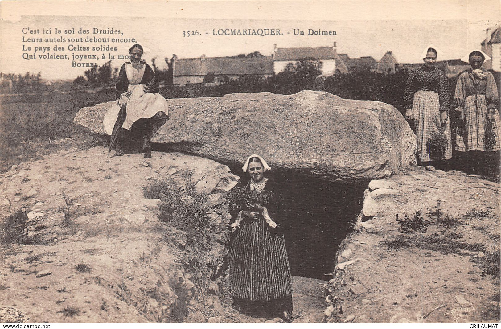 56-LOCMARIAQUER-DOLMEN-ANIMEE-N°6029-E/0367 - Locmariaquer