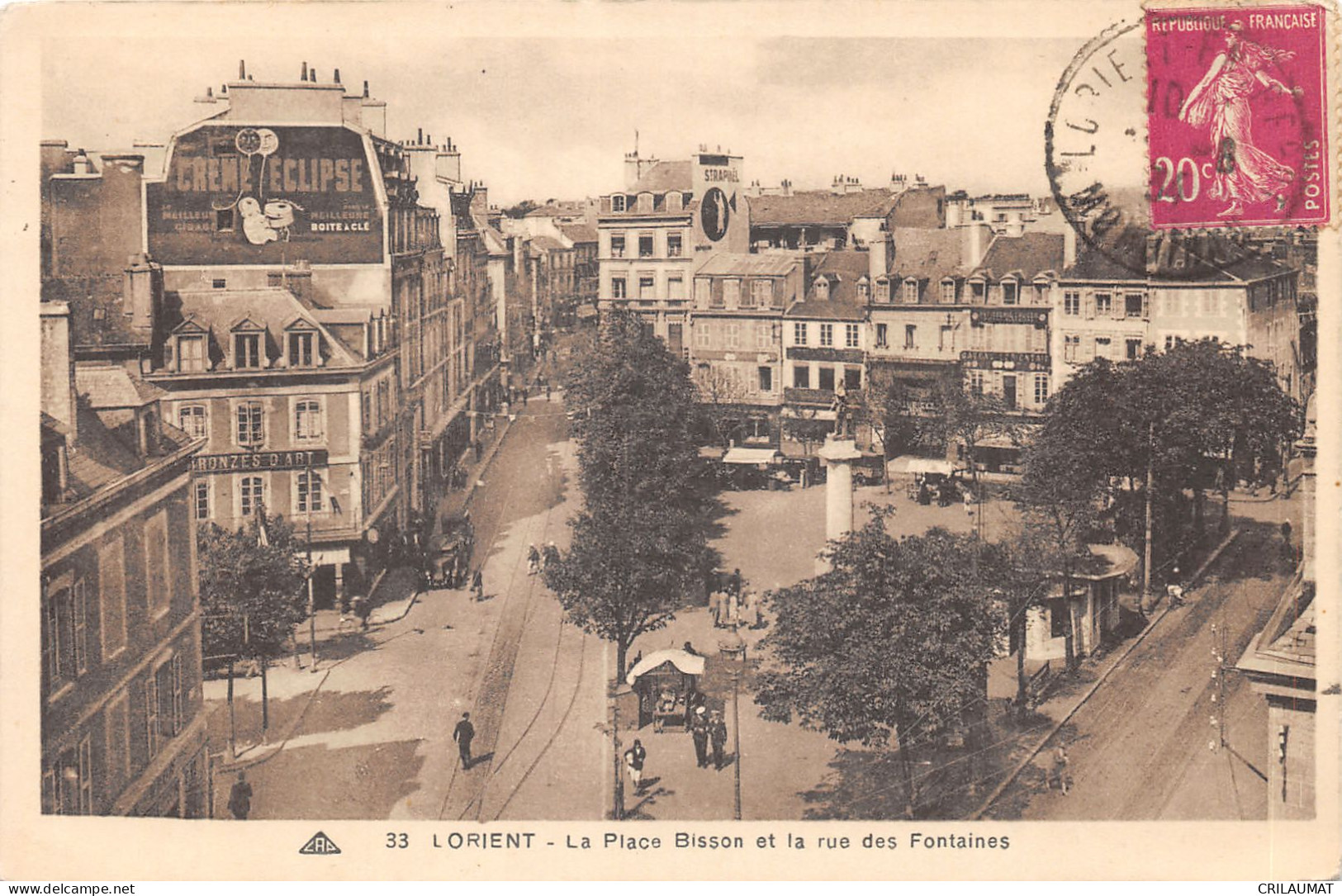 56-LORIENT-PLACE BISSON-N°6029-E/0311 - Lorient