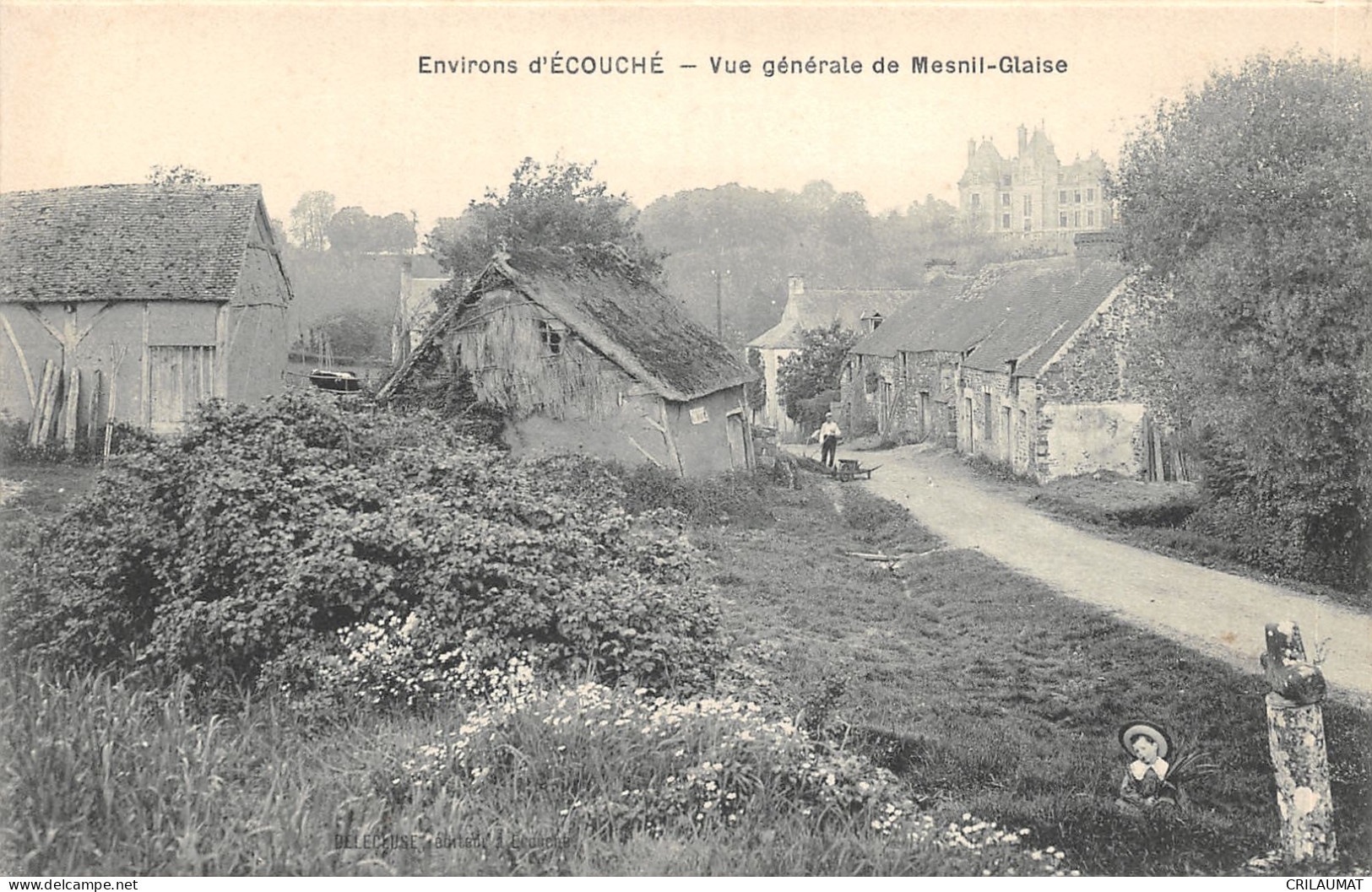 61-MESNIL GLAISE-VUE GENERALE-N°6029-H/0397 - Autres & Non Classés