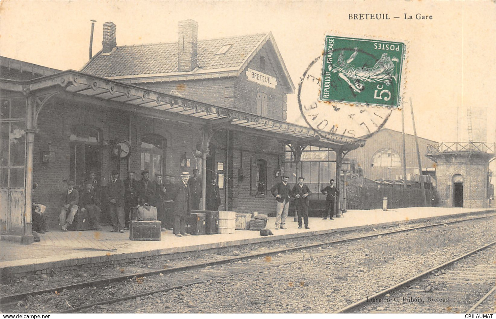 60-BRETEUIL-QUAI DE LA GARE-N°6029-H/0317 - Breteuil