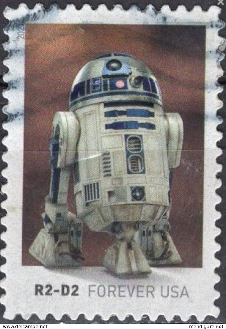 VEREINIGTE STAATEN ETATS UNIS USA 2021 STAR WARS DROIDS: R2-D2 F USED SN 5574 MI 5807 YT 541 - Gebraucht