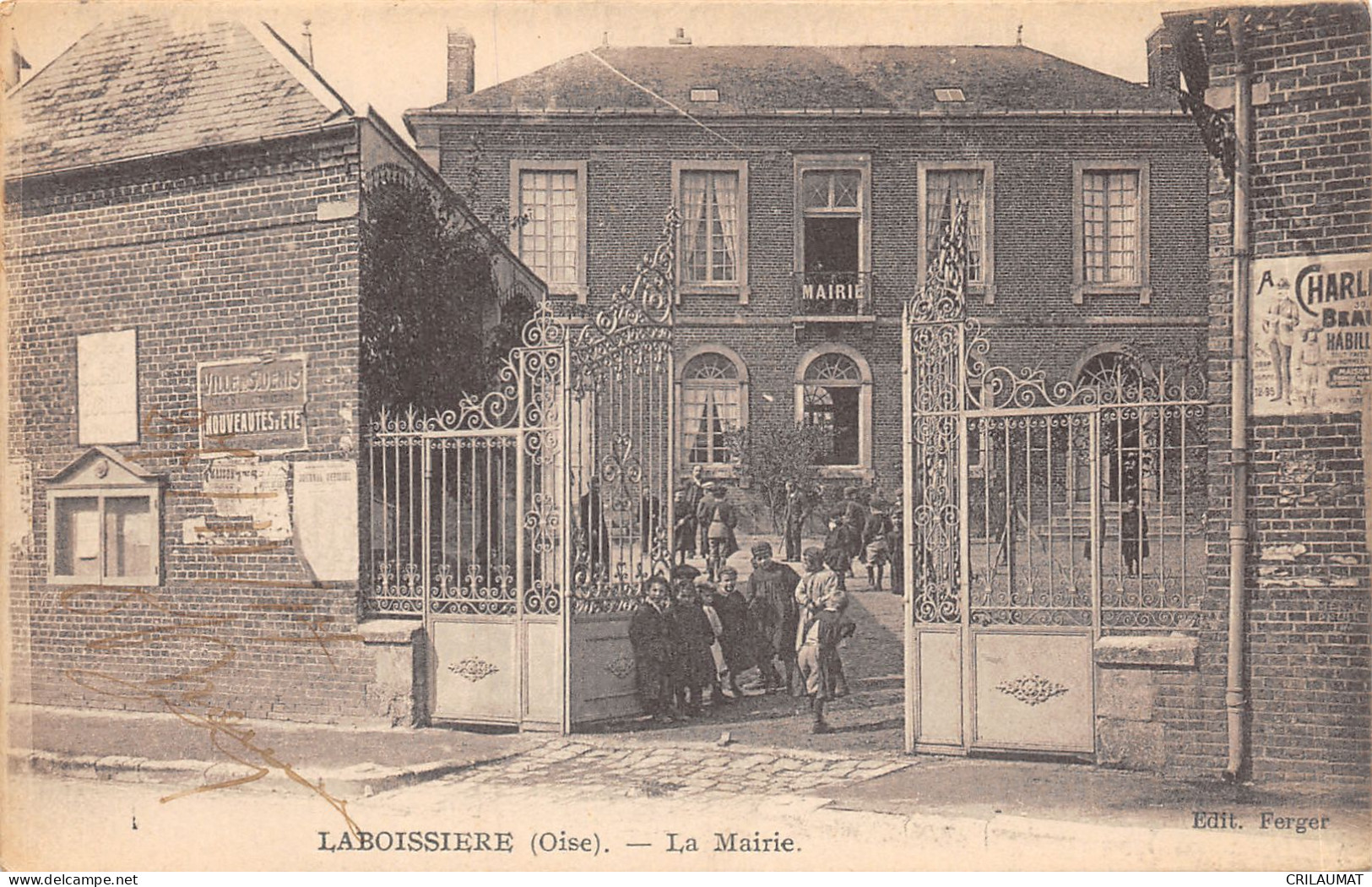 60-LABOISSIERE-LA MAIRIE-N°6029-H/0117 - Autres & Non Classés