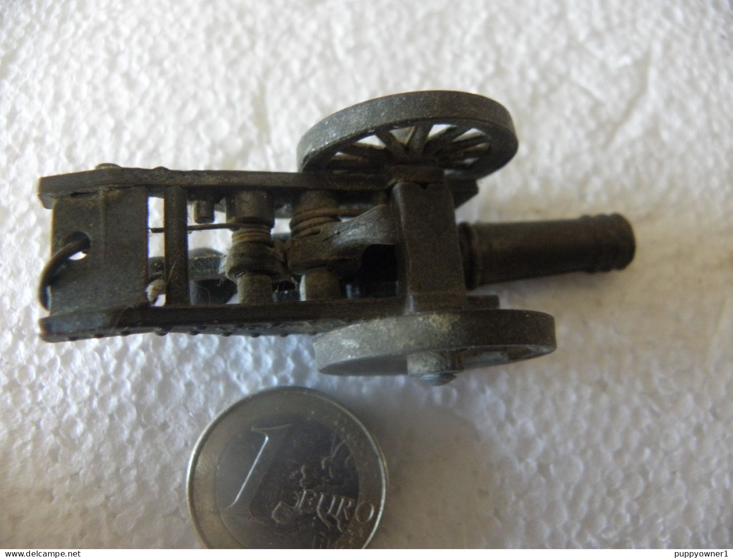 Metal Canon Vintage Miniature - Antikspielzeug
