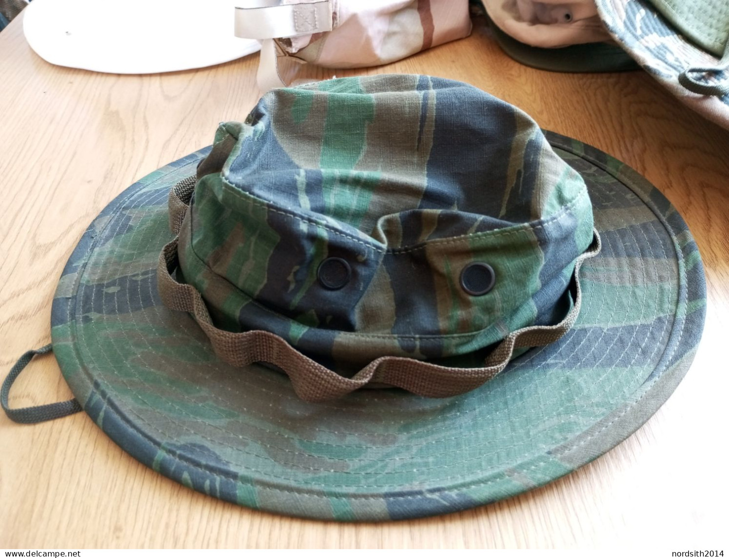 Us Army -  BOB Chapeau Brousse Camouflé Tiger Stripes Usaf - Hoeden