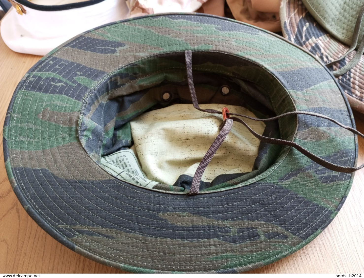 Us Army -  BOB Chapeau Brousse Camouflé Tiger Stripes Usaf - Headpieces, Headdresses
