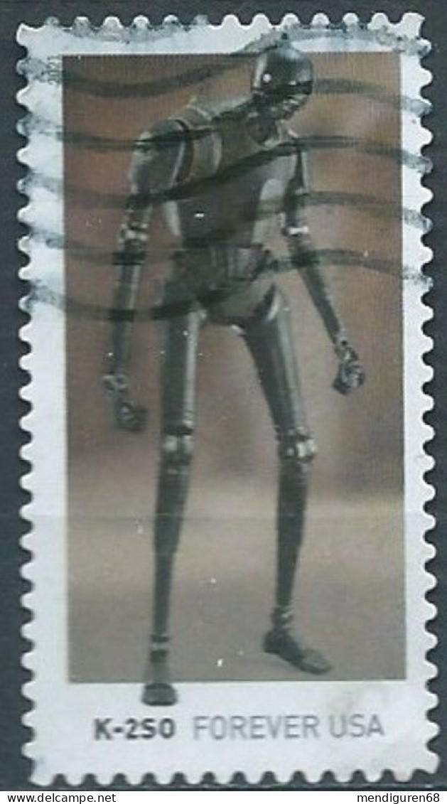 VEREINIGTE STAATEN ETATS UNIS USA 2021 STAR WARS DROIDS: K-2S0  F USED SN 5575 MI 5808 YT 5417 - Gebruikt