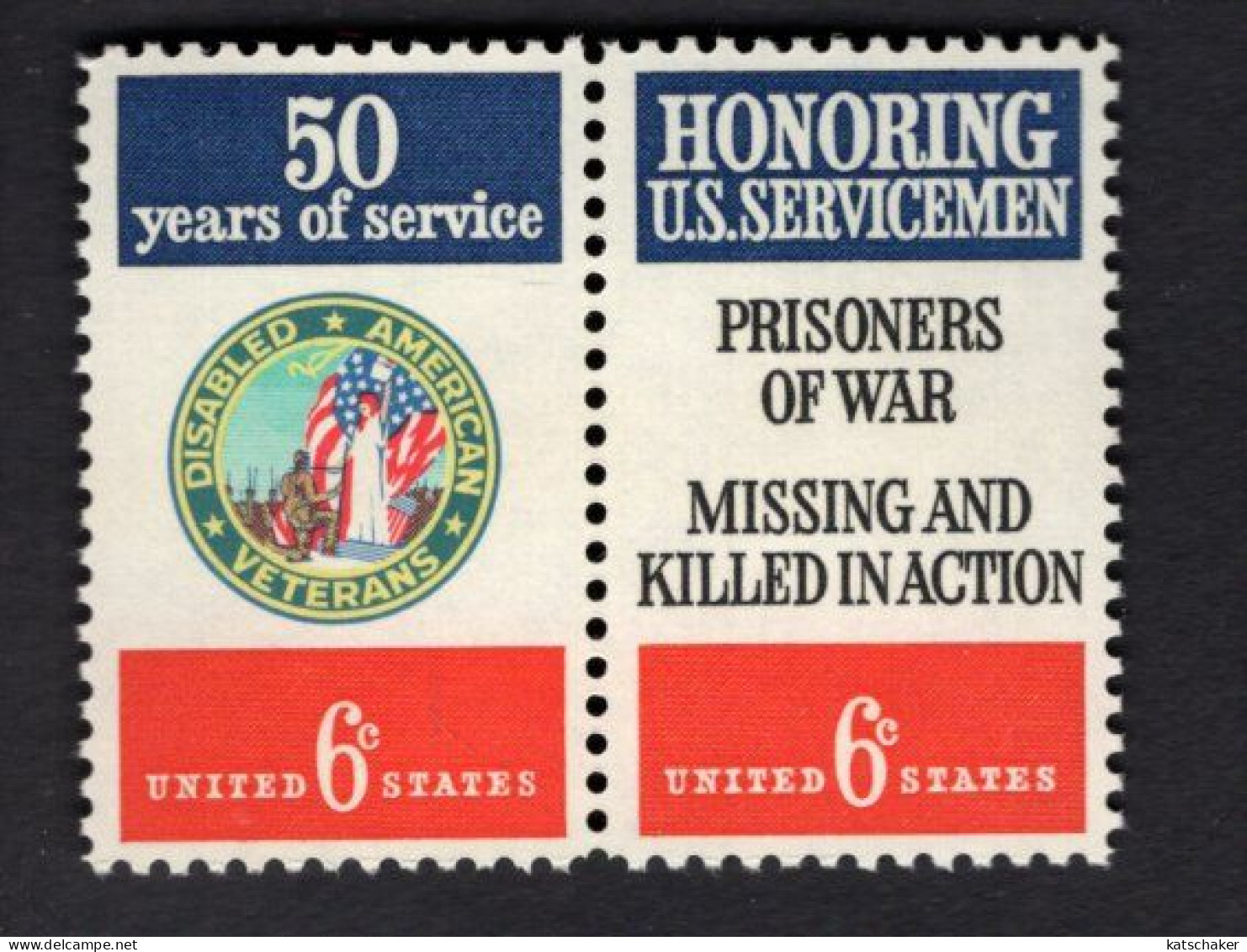 2011902092 1970 SCOTT 1422A  (XX)  POSTFRIS MINT NEVER HINGED - Disabled American Veterans - Nuovi