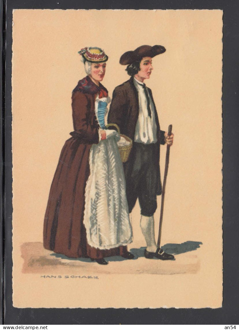 CARTE POSTALE NON CIRCULEE   COSTUMES VALAIS - Maximumkarten (MC)