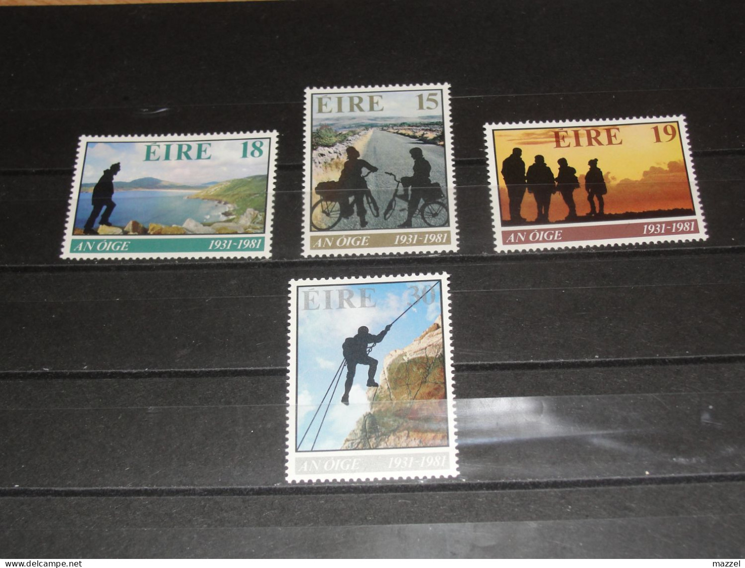 IERLAND,  SERIE  441-444   POSTFRIS ( MNH) - Unused Stamps