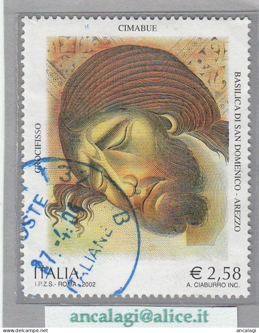 USATI ITALIA 2002 - Ref.0878 "CIMABUE" 1 Val. - - 2001-10: Gebraucht