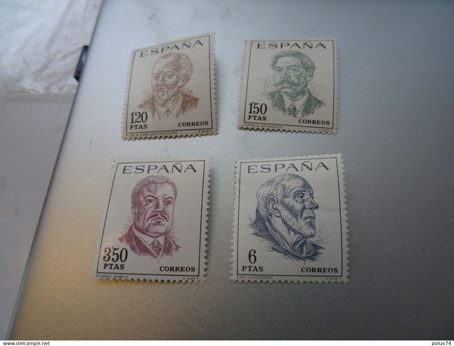 ESPAGNE Série Neuve **/*1967 Hommes Célèbres - Unused Stamps