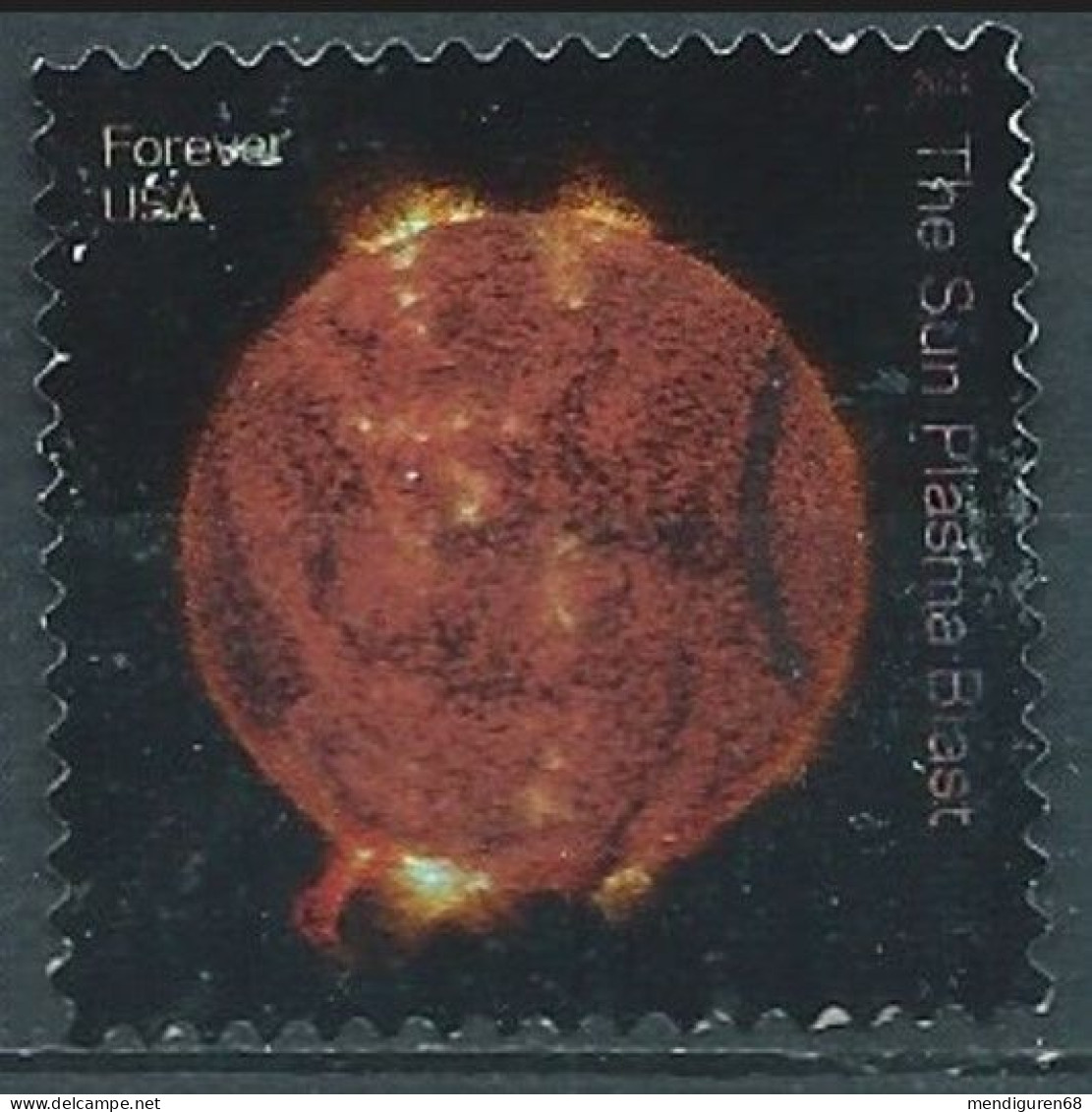 VEREINIGTE STAATEN ETATS UNIS USA 2021 SUN SCIENCE: PLASMA BLAST F USED SN 5602 MI 5835 YT 5444 - Used Stamps