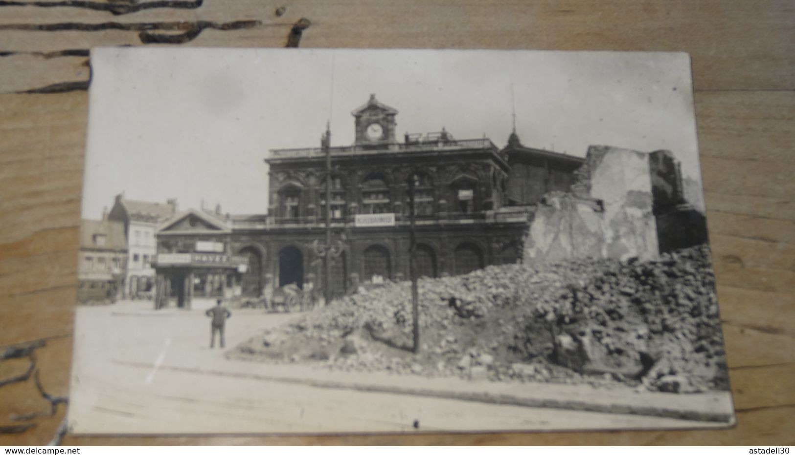 Carte Photo De La Gare De LILLE ................ BE-18355 - Lille