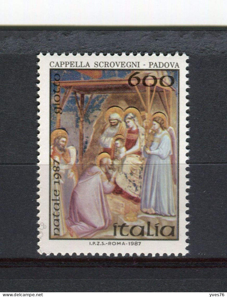 ITALIE - Y&T N° 1759** - MNH - Noël - Giotto - 1981-90: Nieuw/plakker