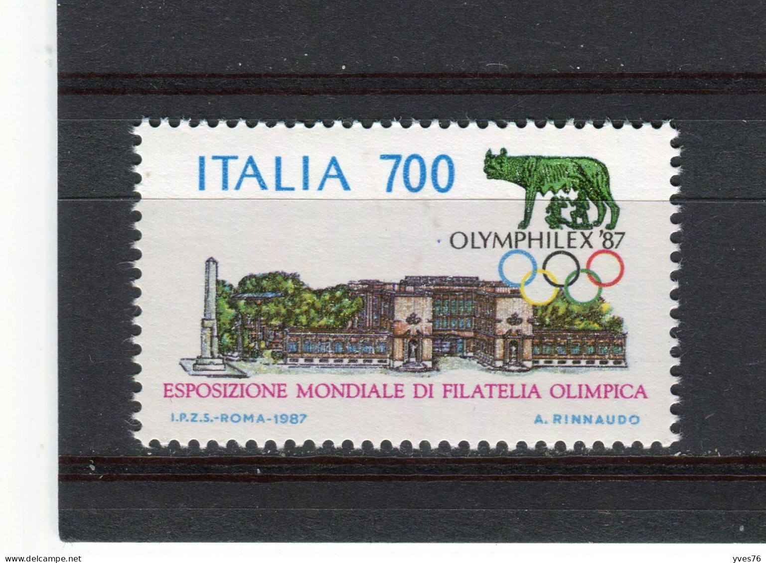 ITALIE - Y&T N° 1752** - MNH - Exposition Philatélqiue - 1981-90: Nieuw/plakker