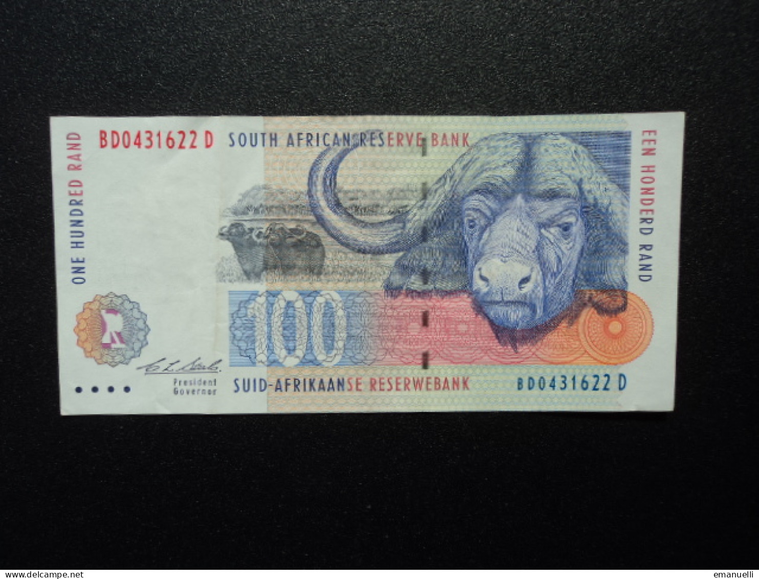 AFRIQUE DU SUD * : 100 RAND  ND 1994   P 126a     TTB+ - Afrique Du Sud