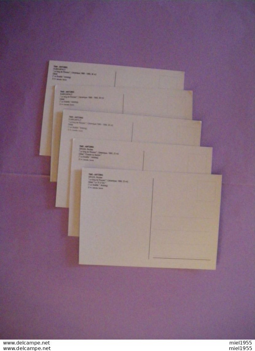 CP DUBRUNFAUT GROZA Lot de 5 cartes postales ANTOING SCALDIS ESCAUT (7 photos) Voir description