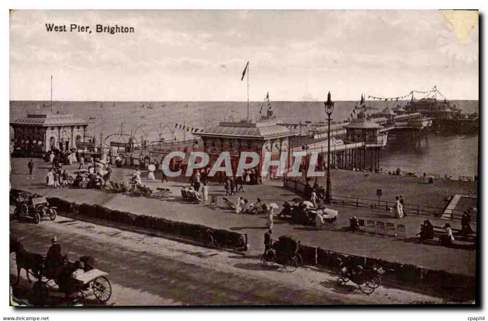 CPA West Pier Brighton  - Brighton