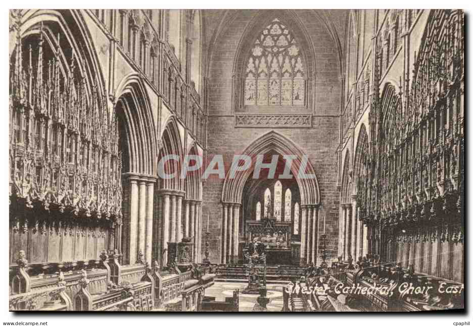 CPA Chester Cathedral - Autres & Non Classés