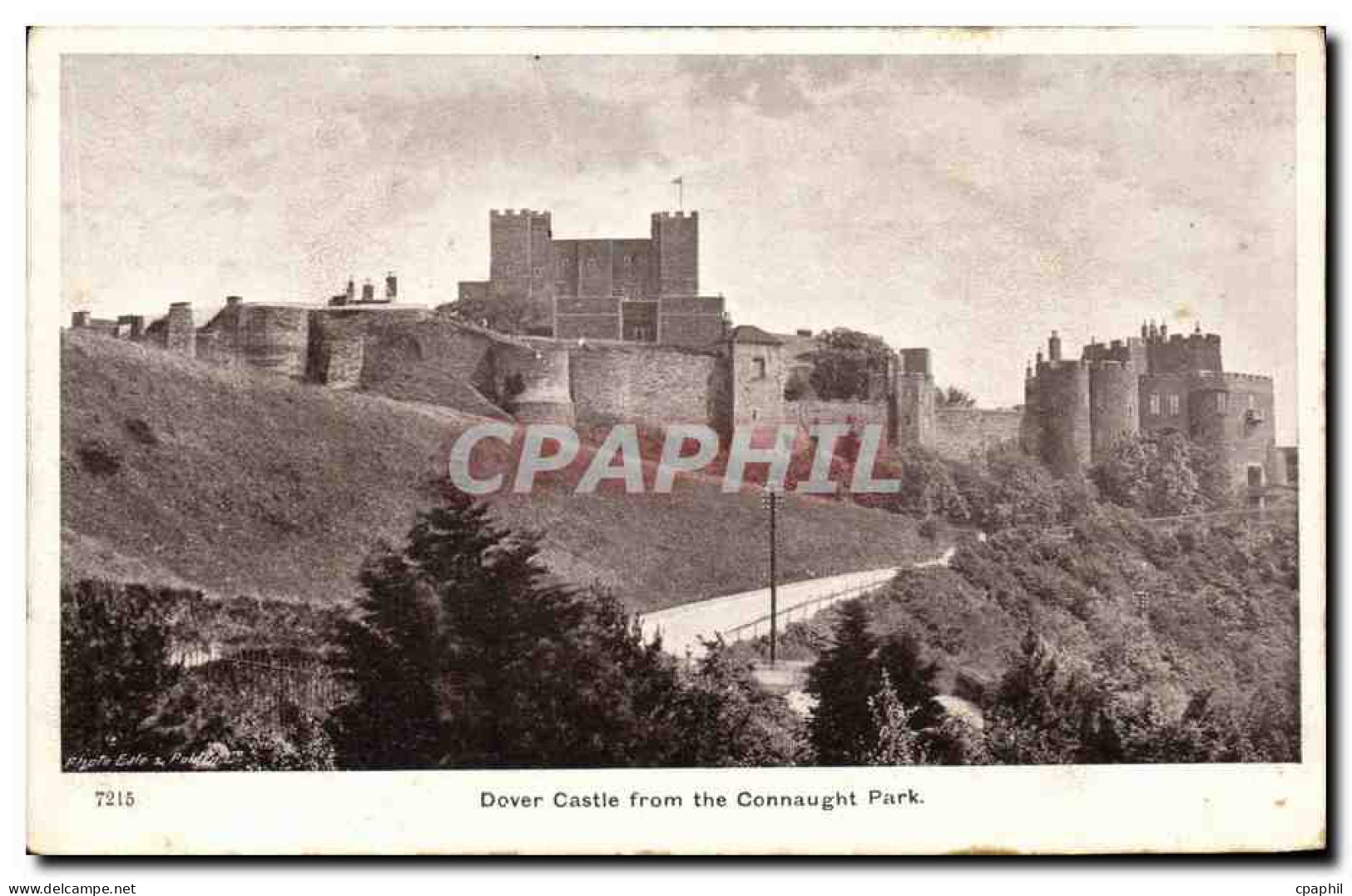 CPA Dover Castle From The Connaught Park - Andere & Zonder Classificatie