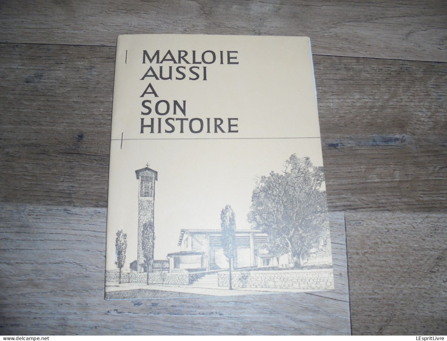 MARLOIE A AUSSI SON HISTOIRE Régionalisme Région Marche En Famenne Histoire Eglise Cloche Curé Chapelle Ecole Culte - Belgique