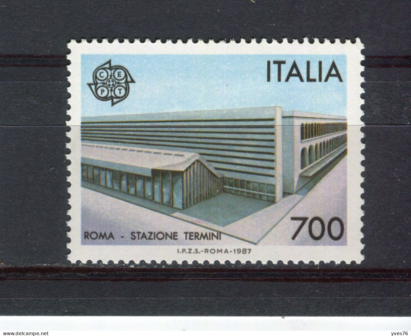 ITALIE - Y&T N° 1743** - MNH - Europa - Gare Termini De Rome - 1981-90: Ungebraucht