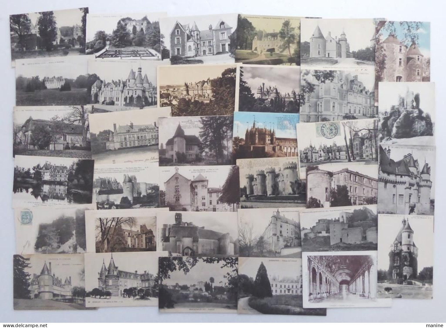 Grands Et Petits Châteaux De France - 400 CP (CPA-CPSM-Monumentales) - 100 - 499 Cartes