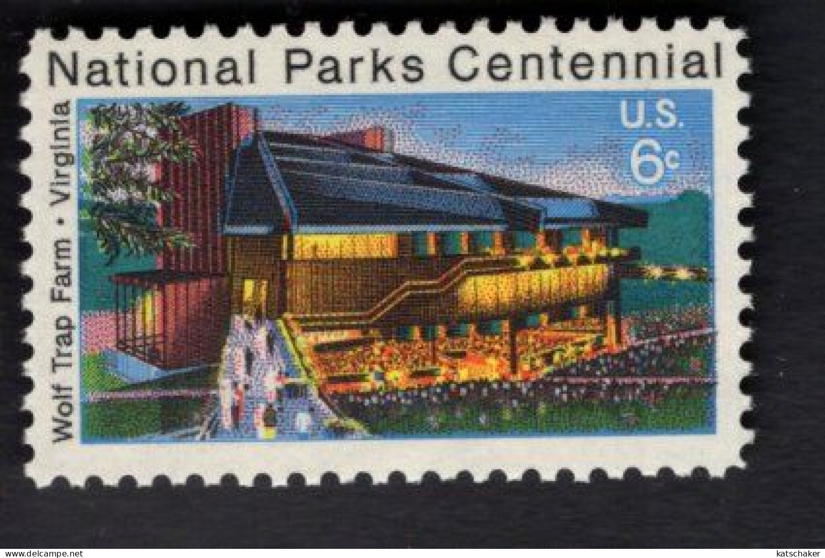 204356033 1972 SCOTT 1452 (XX) POSTFRIS MINT NEVER HINGEDX) - NATIONAL PARKS CENTENNIAL - Ungebraucht